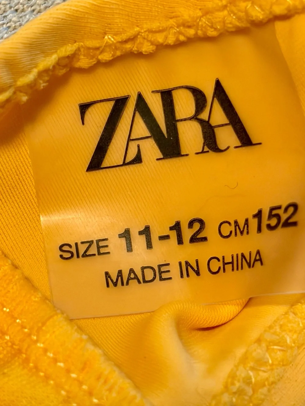 Zara swim top